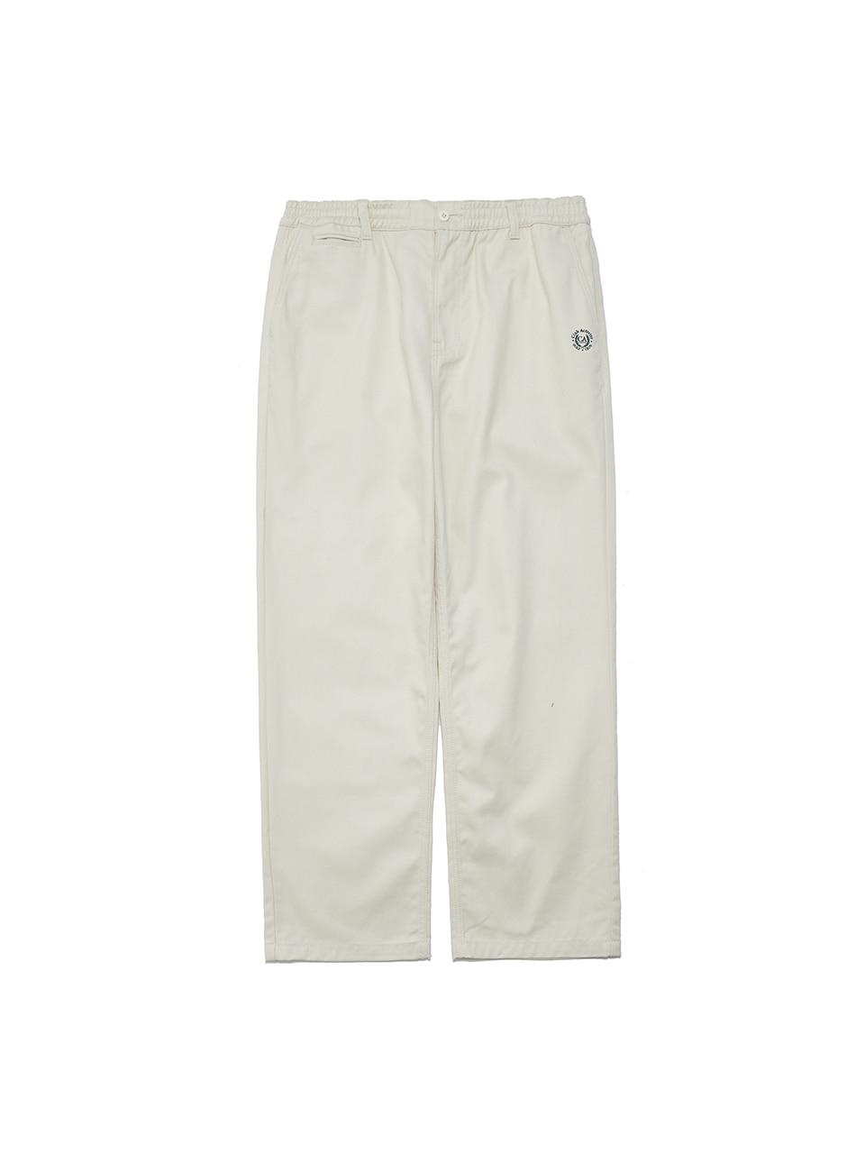 Golf Logo Twill Pants Ivory